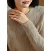 Fanzhen Women's 100% Wool Thickened Knit Sweater
