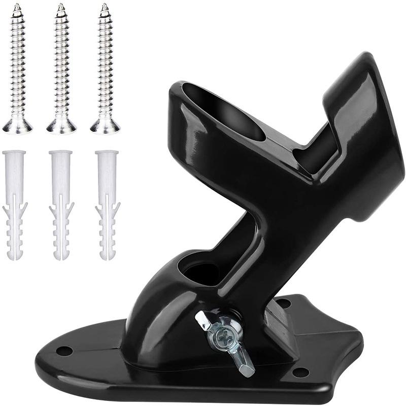 

Настенный выдвижной держатель флага, верхняя часть настенного кронштейна, основание 6-футовой подставки для флагштока, складной держатель/комплект для наружной флагштока