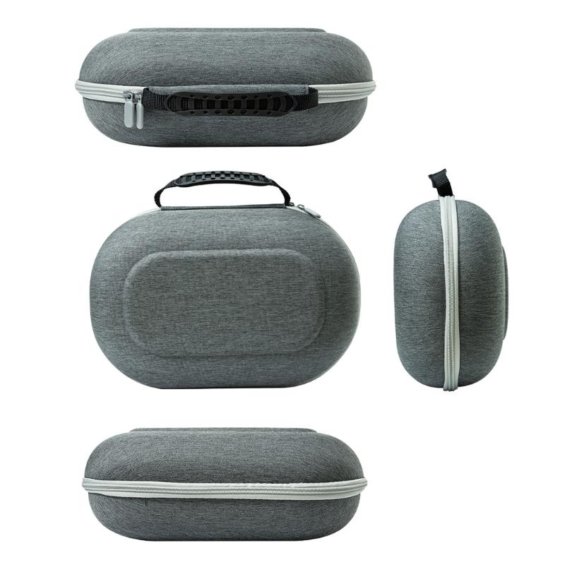 EVA Carrying Case for 3/3s VR Headset Storage Bag with Mesh Pocket Shockproof Case Travel Organizers Case