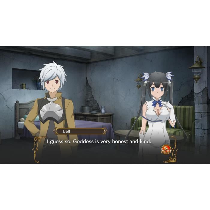 Is It Wrong To Try To Pick Up Girls In a Dungeon ? Infinite Combate Jeu PS4