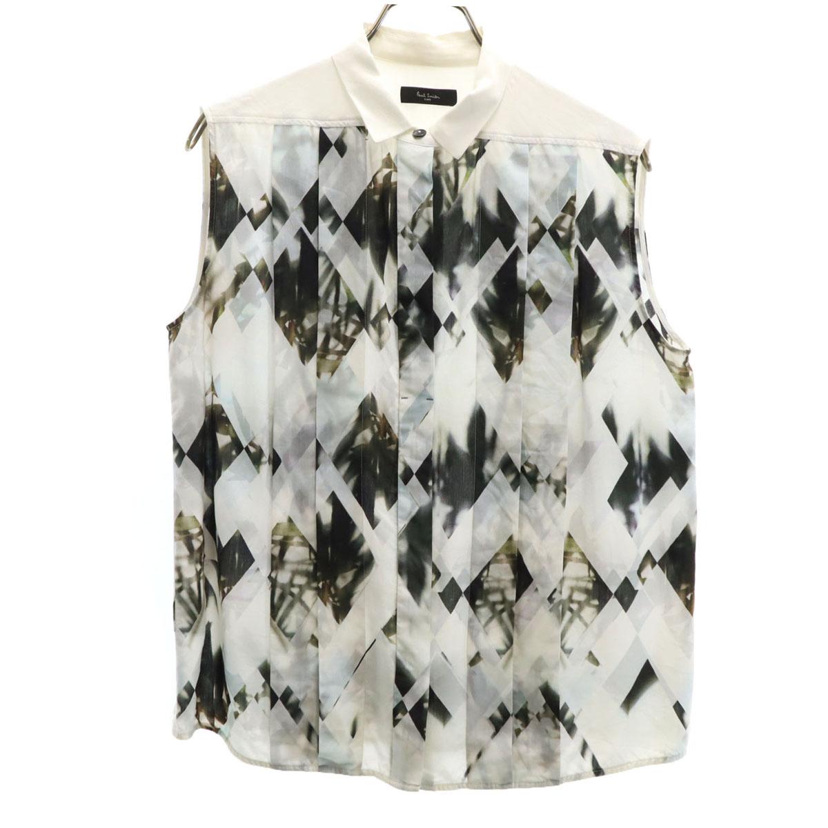 

Paul Smith made in Japan No sleeve blouse 40 White system Women Used