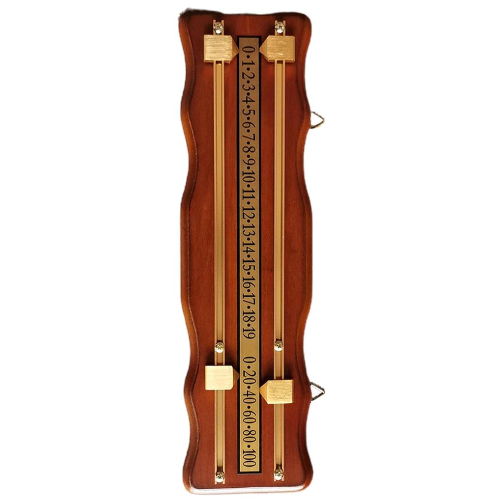 Billiard Score for Home Use, Shuffleboard Scoring System Two Players