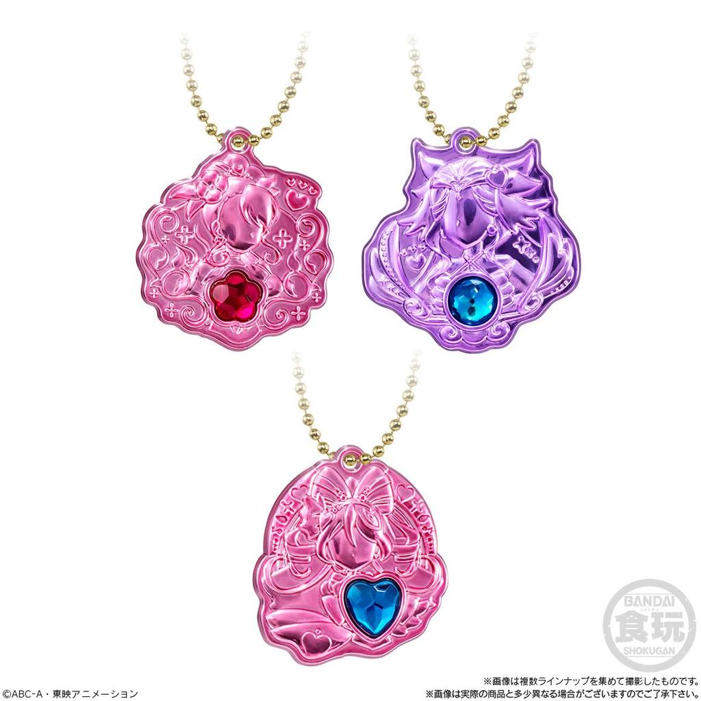 Bandai PreCure All Stars Secret Jewelry Charm 2 Gummy Candy Candy & (12 Pieces) Toys/Gummy (PreCure Series)