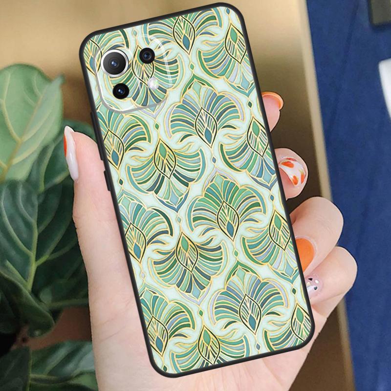 Muted Moroccan Mosaic Tiles Case For Xiaomi 17 Pro Max 14 15 Ultra 13T 14T 15T Pro POCO F8 F7 F5 F6 X5 X6 X7 Pro Coque