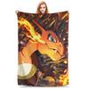 1PC Charizard8  Winter Blankets for Adults Bedding Home Interior Sofa Knee