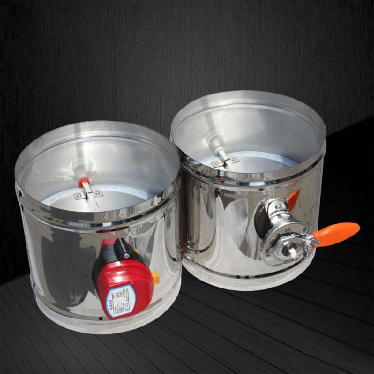 Adjustable Motorized Airflows Control Valves 220vAC Electric Air Damper Valves