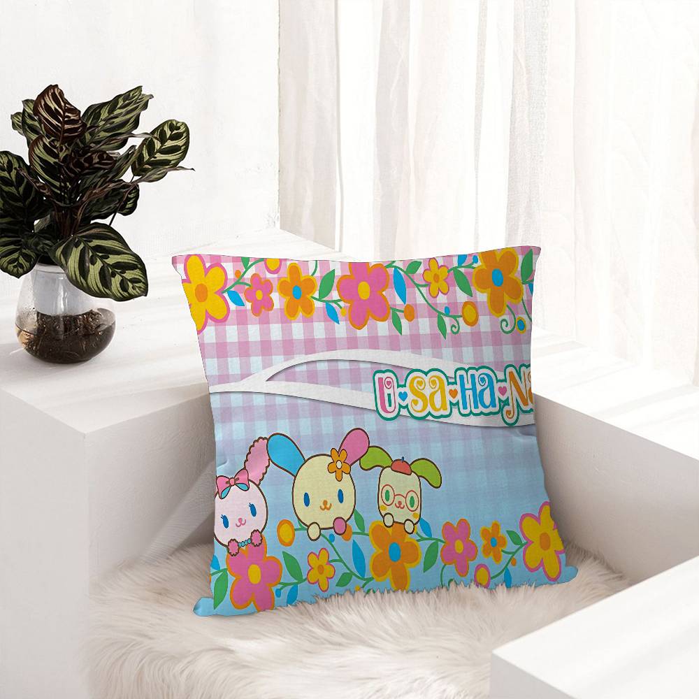 Cartoon U-USAHANA Cute Cushion Cover Inches Farmhouse Decor Home Throw Pillow Covers for Couch Decorations