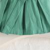 Girls' Solid Color Sleeveless Belted Dress