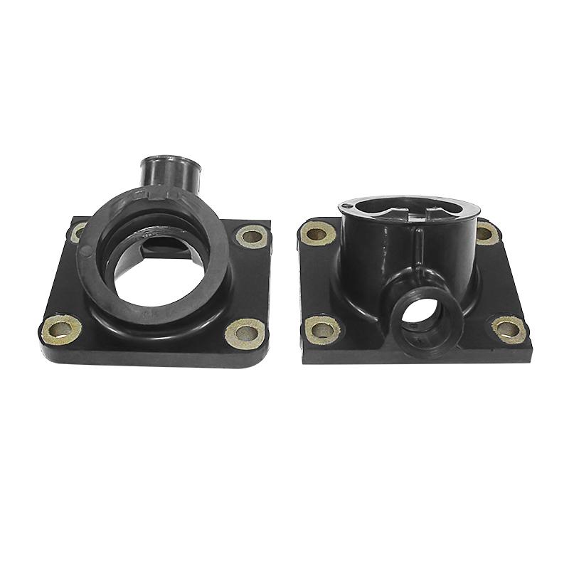 2 pcs Carburetor Intake Manifold Pipe Interface Adapter for Yamaha Banshee YFZ350 YFZ 350 88-06 RD350 RD 350LC 83-89 RZ350 84-85