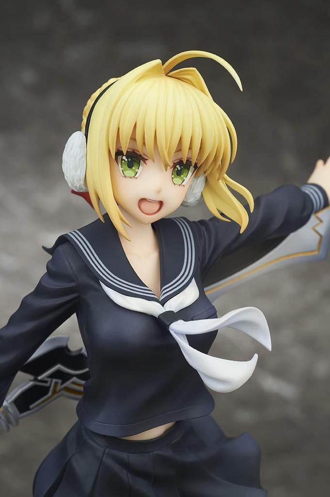 QuesQ LINK Nero Claudius Winter Roman Outfit Another Scale PVC Painted Complete Figure Fate/EXTELLA Ver. 1/7