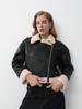 European & American Style Women's Leather & Fur One-Piece Jacket Coat - Versatile New Fashion