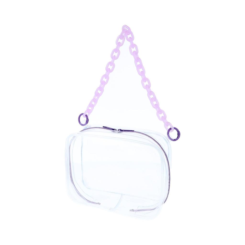 Kiyohara Oshi Plushie Plushie Pouch M W160mm x H120mm x D60mm PU Purple NUIT-07