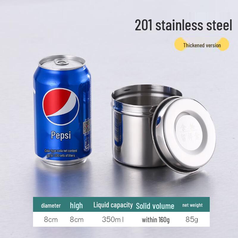 304 Stainless Steel Food Sample Box with Lid