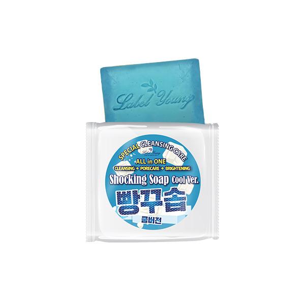 

Pore+Sebum+Oil+Waste Care/Bbangku Soap Cool Version/Cooling Cleansing/Facial Soap/Recommended for Oily Skin 1 piece of Myung Bbangkusop