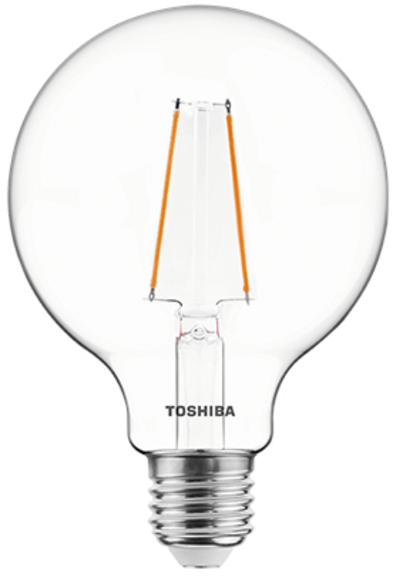 Toshiba Filament G95 Led Bulb 806lm 7w 2700k E27