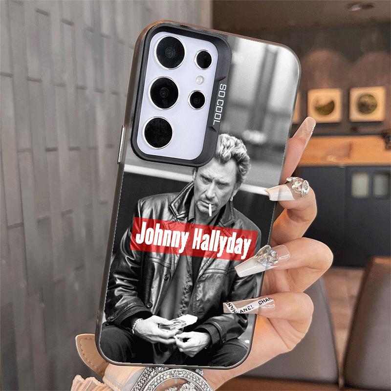 Johnny Hallyday Music Soft Phone Case for Samsung A17 A16 A15 A14 A13 A57 A56 A55 A54 A53 A37 A36 A35 A34 A33 A26 A25 A24 A23 A5