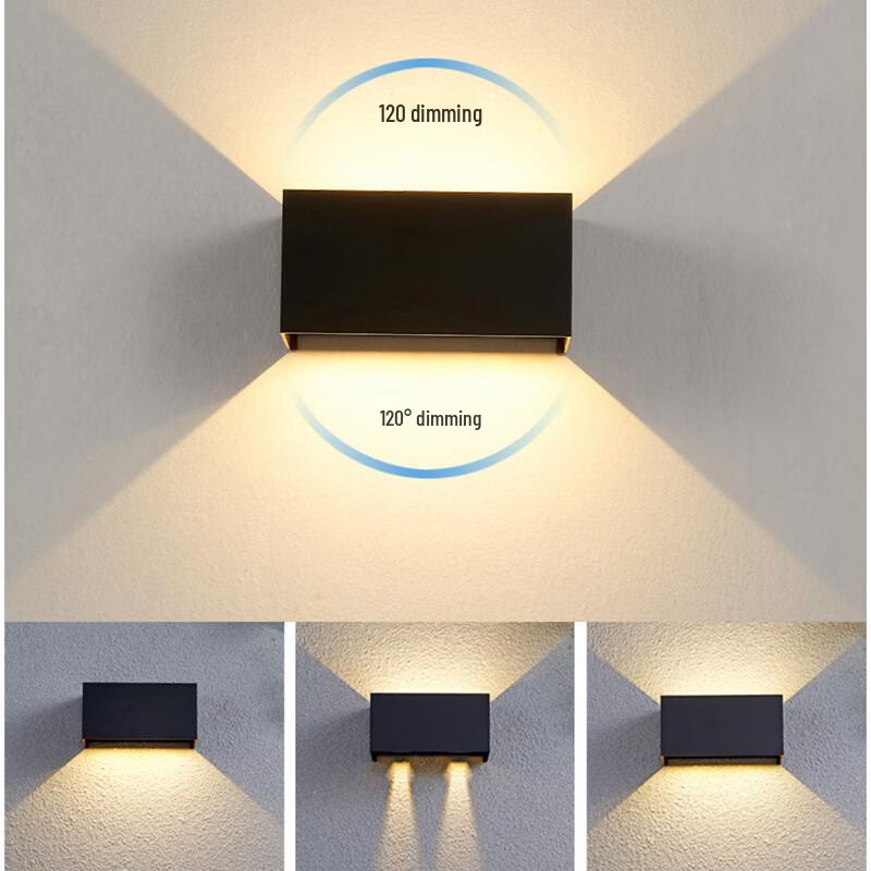 MengPao Square Rechargeable LED Wall Lamp