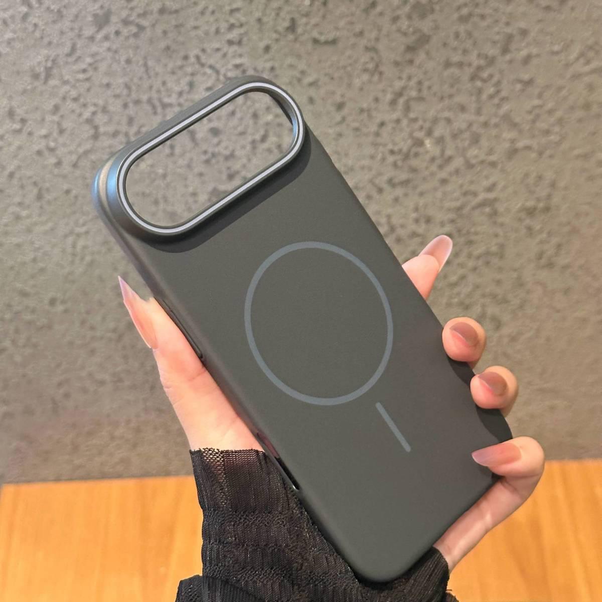 

Original Matte Hard PC For Magsafe Case For iPhone 17 Air 16E 16 15 14 Plus 13 12 Mini 11 Pro XR X XS Max Thin Magnetic Cover iPhone 15 Pro Max темно-сірий