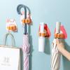 Bubble Bear Mop Rack, Broom Stand, Hook, Strong, Seamless, Non-perforating Mop Clamp, Mop Clamp, Nail-free Storage