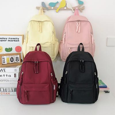 Fashionable Backpack for Junior High School and College Students, Large-capacity Computer Travel Backpack