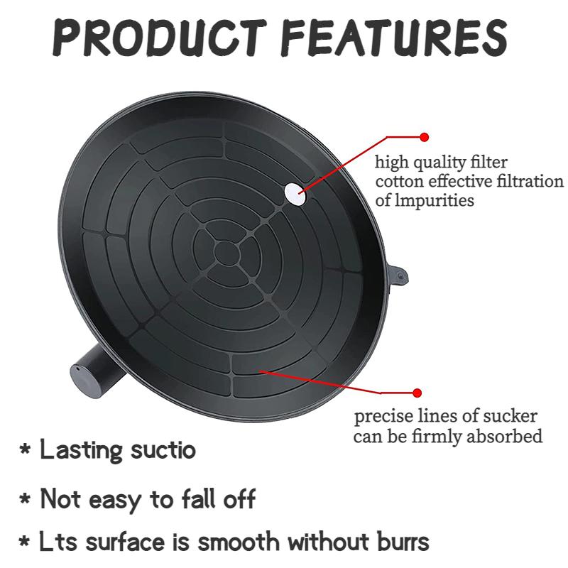 21CM Diameter Vacuum Suction Cup Manual Lift 220kg Load Capacity Heavy Duty Vacuum Lifter For Granite Tile 8 Inch Suction Cup