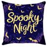 Spooky Night Themed Pillowcasessuitable For Sofa Car Bedroom Decorative Cushion Cover Pillow Cover