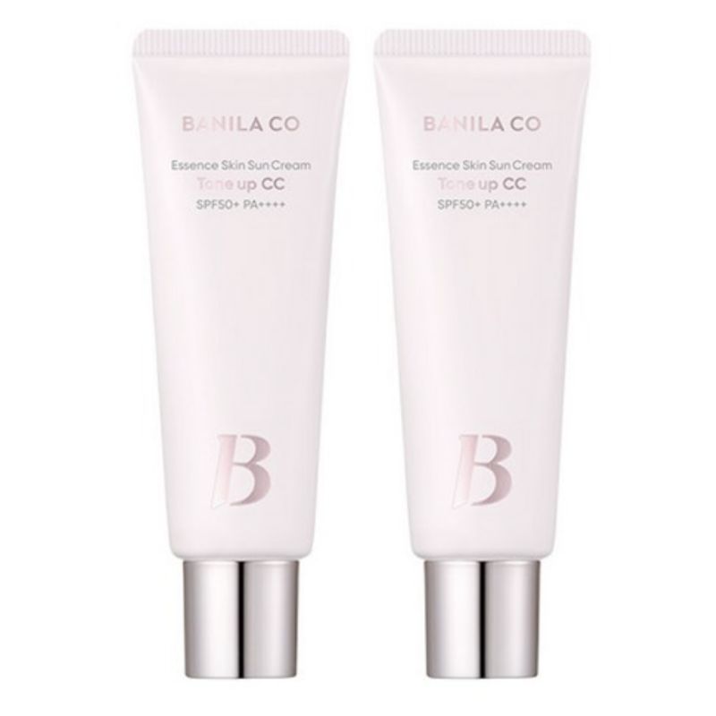 BANILA CO Essence Skin Tone Up CC Sun Cream SPF50+ PA++++ 50ml Brightening Tone-Up Sunscreen