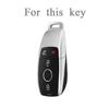 4 Buttons TPU Car Key Case Cover For Mercedes Benz E Class GLC CLE CLA GLB GLS W177 W205 W213 W222 X167 AMG E200 E260 Key Ring