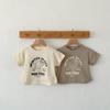 Children Casual T-shirt Boy Cartoon Cute Print Undershirt Cotton Tshirt Girl Baby Summer Pullover Tops Versatile Bottoming Shirt
