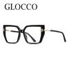 Vintage Anti-Blue Light Reading Glasses Women'S Clear Lens Prescription Glasses  Fashion Square Myopia Hyperopia Glasses