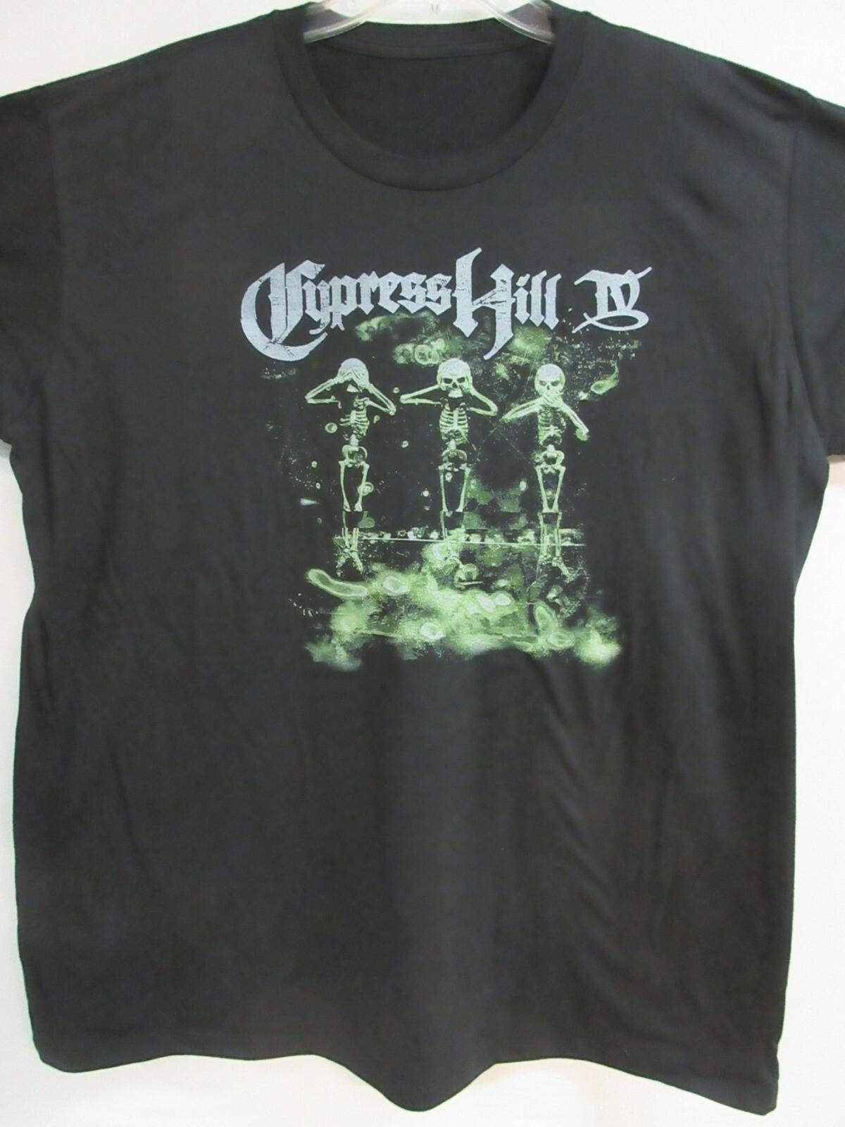 CYPRESS HILL OFFICIAL MERCH SKELETONS BAND CONCERT MUSIC T- MEDIUM Unisex T-Shirt XXXXL
