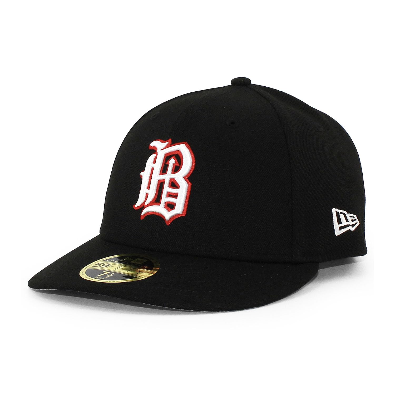 

Minor League New Era Cap 59FIFTY Birmingham Barons MiLB ON-FIELD HOME LC LOW CROWN FITTED CAP LP BIRMINGHAM BARONS Hat 5950 MINOR LEAGUE Black WHITE