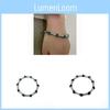 Natural Stone Handcrafted Beaded Bracelet With Line Elements For Men And Women