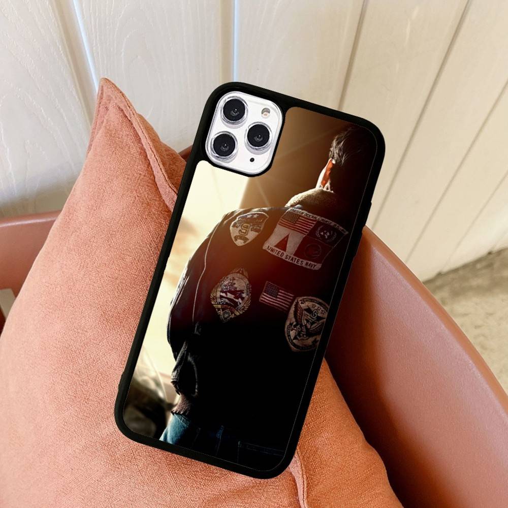 

Action Film T-Top G-Gun PC+TPU Protective Phone Case For IPhone 17 16 Pro Max 15 Plus 14 13 12 11 Cover iPhone 15 pro