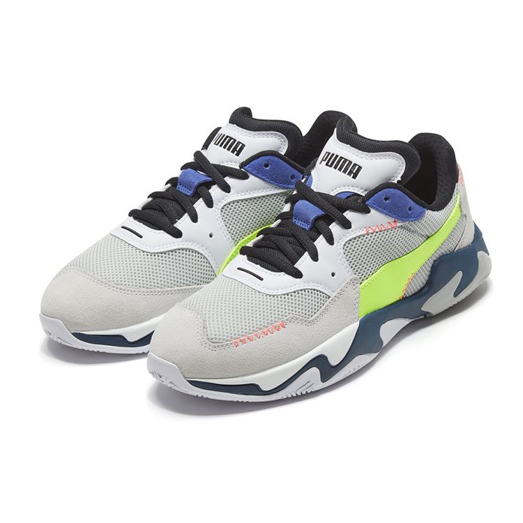 Puma Storm Stitching Minimalist Comfortable Versatile Low-Top Lifestyle Casual Shoes Unisex sneaker Glacier-Gray 372274-02