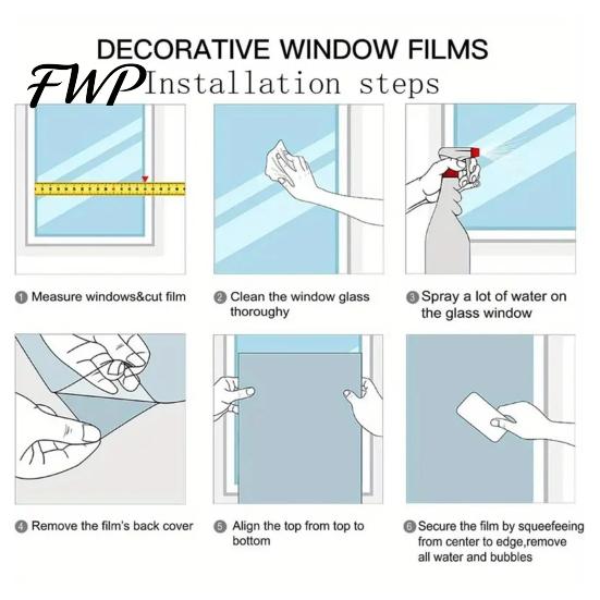 Damage-free Window Sticker Spring Summer Flowers Clings Double Sided Tulip/Rose/Wildflowers Decorative Cling In Vase Decals Anti-Collision Glass Door