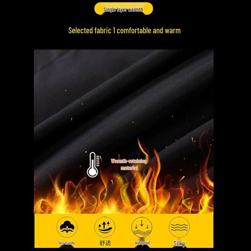 EASTERN CAMEL Men's Winter Hooded Padded Puffer Jacket