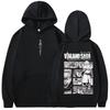 Anime Vinland Saga Hoodies Manga Thorfinn Karlsefni Grafik Herren Damen Kleidung Kapuzenpullover Harajuku Übergroße Pullover
