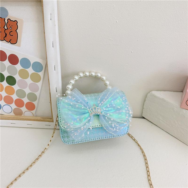 Charming Colorful Childrens Handbag With Fashionable Chain Strap For Everyday Use