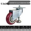 Fuma Cup with Swivel Caster Wheels: Adjustable Height, Level Support Frame, 1.5"-5" Options