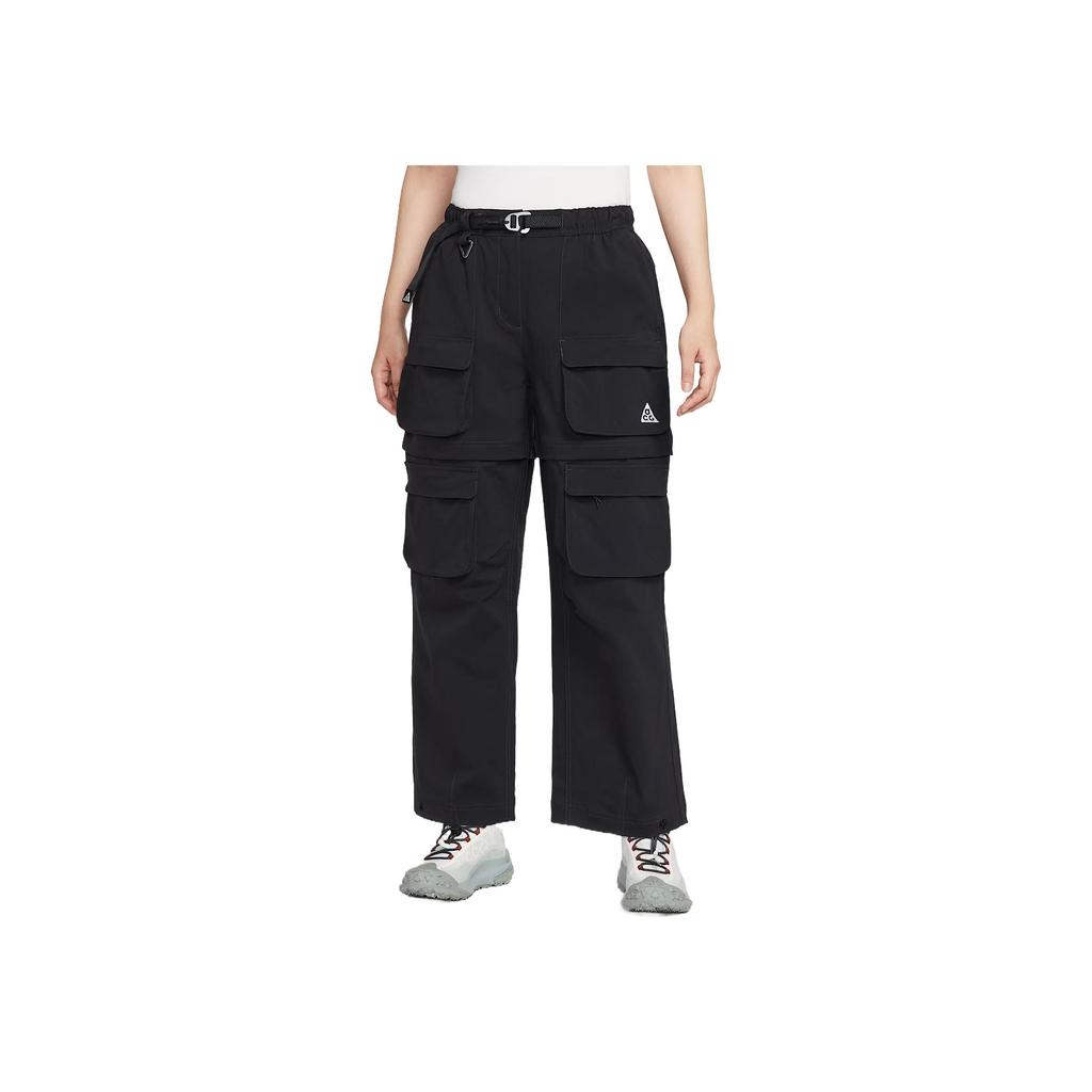 Nike Pantalones Cargo ACG Smith Summit para Mujer con Cremallera Desmontable Negro HV6392-010