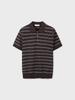 EDITION Men'S Multi-Stripe Collared Neck Washable Knit_Neg2Et1927