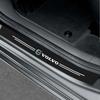 fqshd6 Carbon Fiber Vinyl Door Sill Guard Anti Scratch Protector Sticker For Volvo R-Design XC60 XC90 S60 V60 XC40 C40 S90 V90 V40 XC70