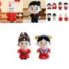 Wedding Plush Couple Dolls With Soft Short For Romantic Home Decor