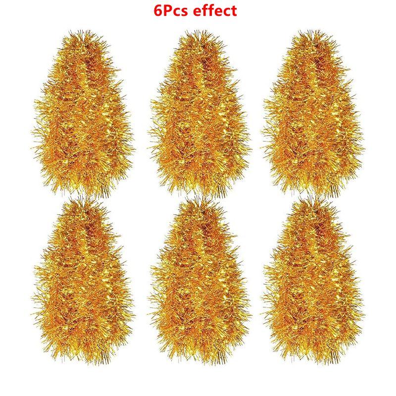 2M Christmas Decoration Gold Garland Hanging Pendant for Christmas Tree Ornament for Home Decor Party New Year 2026 Accessories