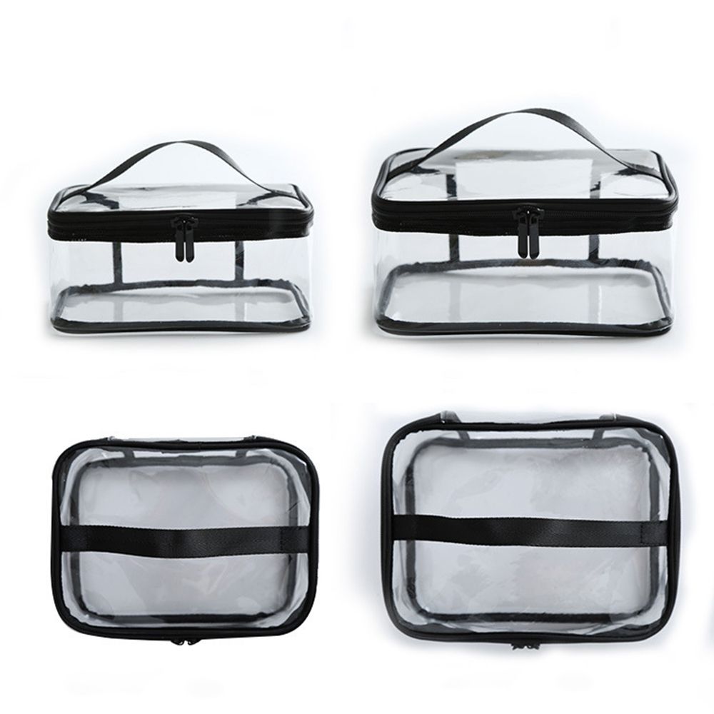 Makeup Portable Waterproof Travel Pouch PVC Toiletry Case Cosmetic Bag