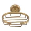 Antique Gold Soap Holder Wall Mounted Soap Rack Durable Soap Dish  Space Saving