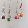 Cute Mini Fruit Phone Charm Chain Keychain Phone Lanyard Phone Case Hanging Pendant Creative Y2K Jewelry Gift