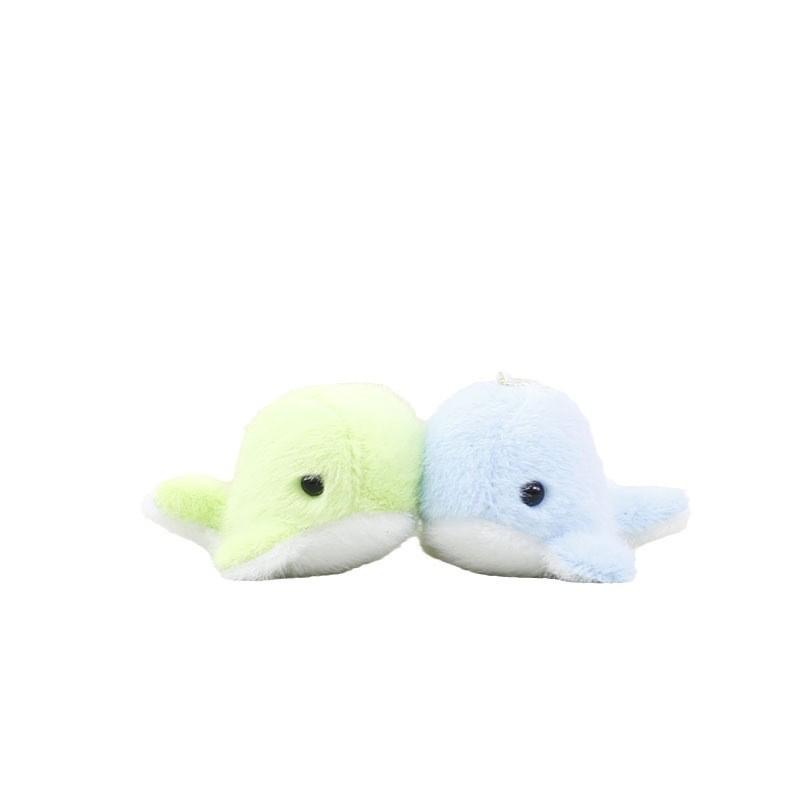 Adorable Plush Dolphin Keychain Soft Toy Cute Ocean Animal Accessory For Bags