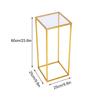 New Shiny Metal Iron Rectangle Square Frame Backdrop Gold Wedding Arch Gold-Plated Geometric Flower Stand Home Decoration Gold